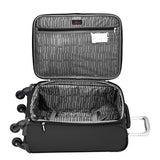 Skyway Encinita's 20" Carry On Luggage, Black