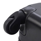 3 Pcs Luggage Set Multi-Directional Wheels Travel Suitcase Size 20" 24" 28" | Black