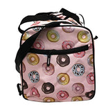 Olympia Harmony Series SD 2221 21" Novelty Printed Total Travel Solution Duffel Bag (Doughnuts)