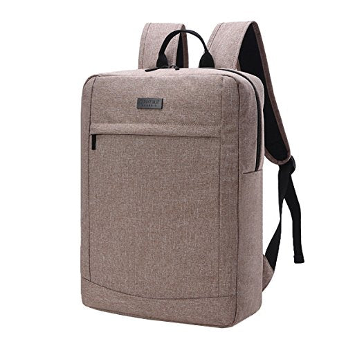 ABage Unisex Laptop Backpack Business Travel College School Backpack Fit 15.6-inch Laptop, Khaki1