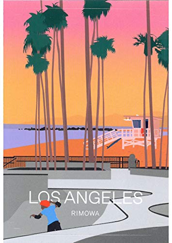 RIMOWA Los Angeles sticker for Topas, Original, Salsa, Essential series for luggage and carry on"Made in Germany"