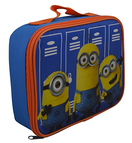 Heys Blue/Yellow The Minions Deluxe Backpack and Lunch Bag Set