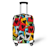Bigcardesigns Dust-proof Travel Luggage Protective Covers for 22"-25" Suitcase