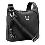 Lewis N. Clark Secura Anti-Theft Cross Body Bag, Onyx