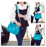 Nylon Crossbody Bags for Women with Pockets Waterproof Lightweight Shoulder Bag