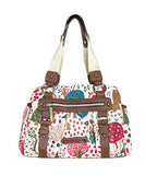 Lily Bloom Landon Triple Section Satchel, Everyday is an Adventure