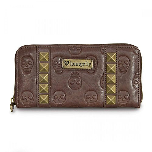 Loungefly Skull/Pyramids Wallet (Brown)
