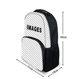 Bigcardesigns 3D Black Cat School Bag Backpack With Pencil Case