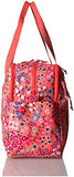 Vera Bradley Women'S Lighten Up Weekender Travel Bag, Coral Meadow