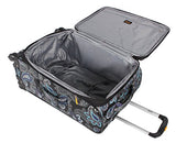 Lucas Printed Softside 20" Carry On Lightweight Expandable Luggage With Spinner Wheels (20In, Diva)