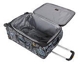 Lucas Printed Softside 24" Lightweight Expandable Luggage With Spinner Wheels (24In, Diva)