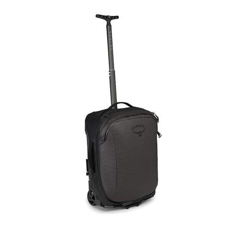 Osprey Packs Transporter Wheeled Global Carry On Luggage, Black