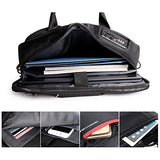 Crossgear Laptop Briefcase With Combination Lock 15.6 Inch Laptop Bag,Business Office Bag For Men