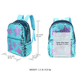 Sequin School Backpack for Girls Boys Kids Cute Kindergarten Elementary Book Bag Bookbag Glitter Sparkly Back Pack