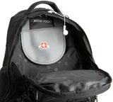 Swiss Gear Sa9769 Black Laptop Backpack - Fits Most 15 Inch Laptops And Tablets
