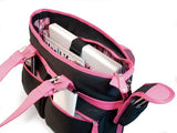 Mobile Edge Komen Eco-Friendly Tote, Black With Pink Trim (Fits 16-Inch Pc/17-Inch Mac)