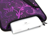 15.6-Inch Laptop Shoulder Bag Case Sleeve with Handle and Extra Pocket for 14" 14.1" 15" 15.6