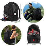 Large Laptop Backpack, TSA Friendly Durable Computer Backpack with USB Port for Men and Women,
