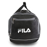 Fila Cypress Small Sport Duffel Bag, Black/Grey, One Size