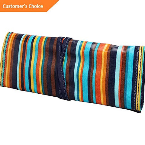 Sandover Hadaki Coated Jewelry Roll 3 Colors Travel Organizer NEW | Model LGGG - 10329 |