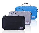 Suvelle Hanging Toiletry Travel Kit Organizer Cosmetic Bag