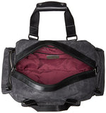 Diesel Men'S Supergear Touch Gear Duffle Bag, Treated Black/Black