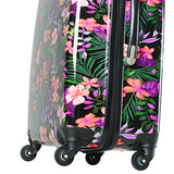 Tommy Bahama 28" Hardside Luggage Spinner Suitcase Hibisus Vine Black, Hibiscus