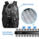 Backpack For Men And Women Fit 17 Inches All 15.6 Inches Laptops Waterproof Shockproof Outjoy