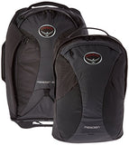 Osprey Packs (10000500) Meridian 60 L/22" Wheeled Luggage, Metal Grey