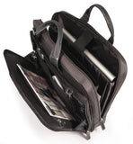 Mobile Edge 16-Inch Select Nylon Laptop Briefcase - Black (Mebcns1)
