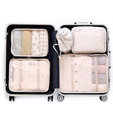 Oee 7 Pcs Luggage Packing Organizers Packing Cubes Set For Travel