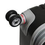 Gren Travel American Green Black Travel 3-Piece Lightweight Expandable Hardside Spinner Luggage Set