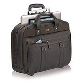 Solo Macdougal 17.3 Inch Rolling Laptop Case, Brown