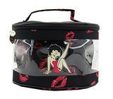 Betty Boop Makeup Bag 3 Pieces Set (Black w/Key Ring)
