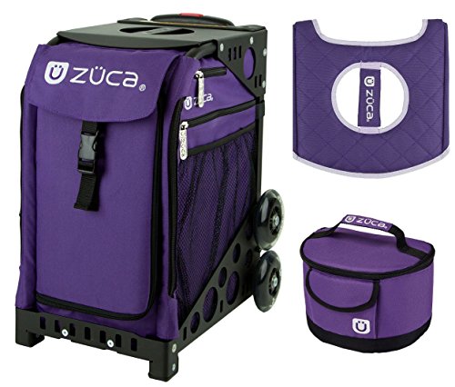 Zuca Sport Bag - Rebel With Gift Lunchbox And Seat Cover (Black Frame)