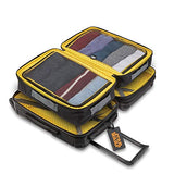 American Tourister Kids' Star Wars Falcon Perfect Packer 2pc Set (bkpk/20 Spinner Wheels, Black/Yellow