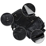 Berchirly Mens Large Laptop Backpack Outdoor Camping Hiking Daypack Travel Rucksack Black