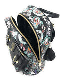 Nightmare Before Christmas 10" Faux Leather All Over Print Backpack - 16018