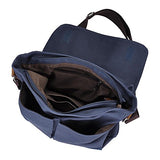 Aw 14" Vintage Canvas Cross Body Schoolbag Satchel Shoulder Messenger Bag Bookbag Men Women Student