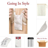 Womens Design Go Money Belt And Bra Stash With Rfid Card Sleeve Travel Set