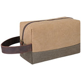 S-Zone Canvas Travel Toiletry Bag Organizer Shaving Dopp Kit Cosmetic Bag Makeup Bag