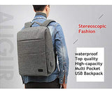 Men's Backpacks USB Charging for 15.6 inch Computers Laptop Back Pack Large Capacity Students