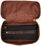 Marc New York Men'S Genuine Leather Express Travel Kit, Brown/Cognac, One Size