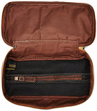 Marc New York Men'S Genuine Leather Express Travel Kit, Brown/Cognac, One Size