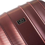Leo by Heys - Legend Hard Side Spinner Luggage Sets 3pc Set - 31", 27" & 21.5" (Red)