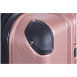 Kenneth Cole Reaction Reverb 20" Hardside Expandable 8-Wheel Spinner Carry-on Luggage, Rose Gold