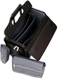 Wheeled Pilot Case Rolling 17.3" Laptop Roller Bag Briefcase Hand Luggage Flight Cabin
