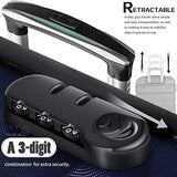 Coolife Luggage 3 Piece Set Suitcase Spinner Hardshell Lightweight (Apple Green2)