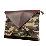 Sealinf Mens Canvas Handbag Camouflage Sleeve Case Envelope Bag For Ipad (Camouflage)