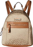Tommy Hilfiger Women's Claudia Dome Backpack Khaki Tonal One Size